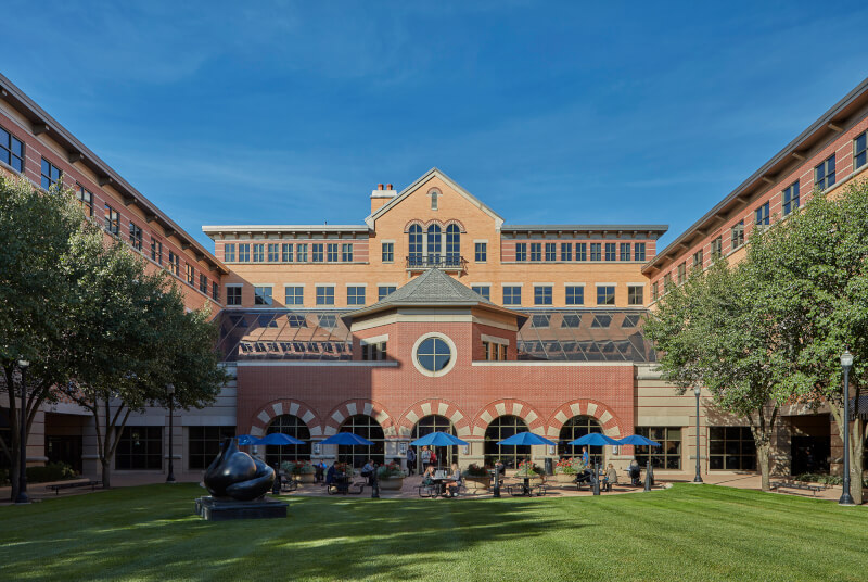 courtyard photo of DeVos Center