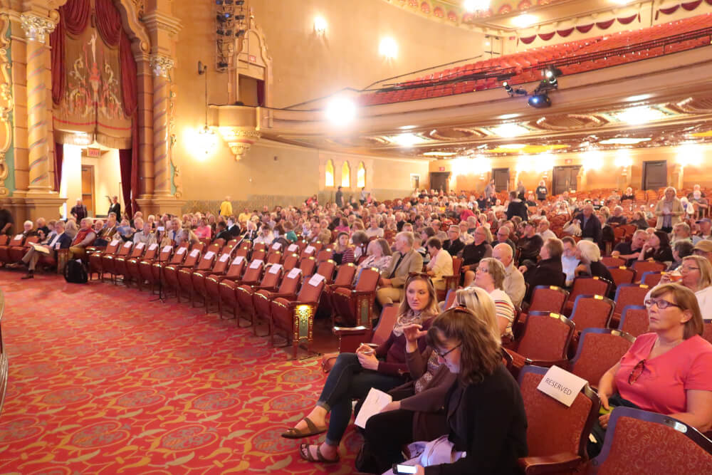 Hundreds of people attended a premiere of a screening of "Back from the Brink" at the Frauenthal Theater in Muskegon early in May.
