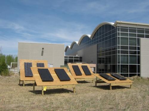 PV panel test beds located behind the MAREC facility will also collect data for the study.