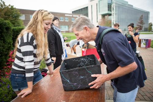 The Global Cardboard Challenge is set for Friday near the Cook Carillon Tower. Proceeds benefit the Imagination Foundation.