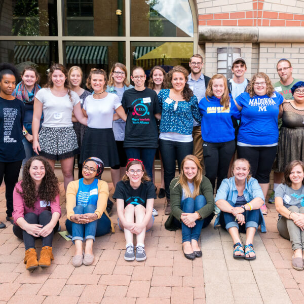 Photo of students at Interfaith Lab at Grand Valley.