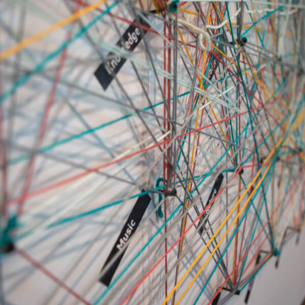 Photo of Tied Together exhibit