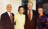 Bill and Sally Seidman with President Gerald Ford and First Lady Betty Ford