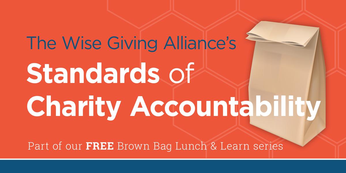  The Wise Giving Alliance Standards of Charity Accountability on April 24, 2019
